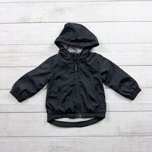 Little Bipsy Solid Hooded Windbreaker Jacket